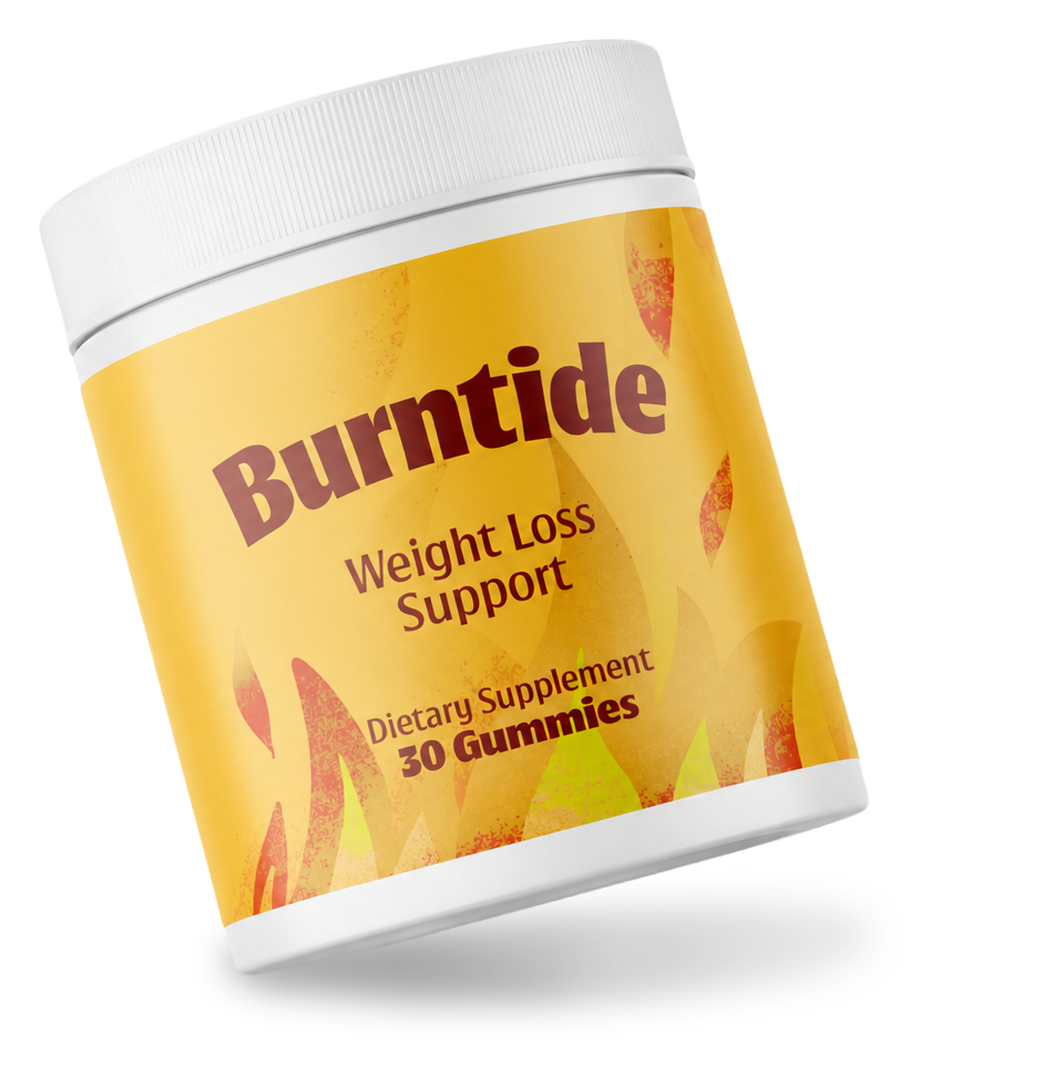 Burntide bottle tilted